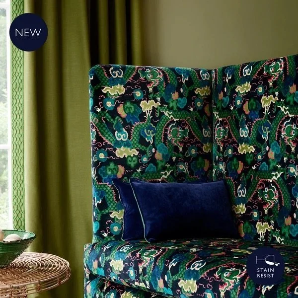 SMALL PRINTS Linwood Fabrics Available at Shades Interiors Shades