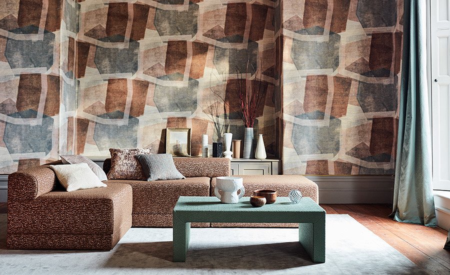 Romo Naro Sandstone Fabric Romo - Fabrics, Wallcoverings and Accessories