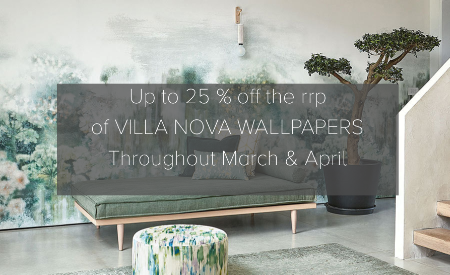 VILLA NOVA WALLPAPER | Shades Interiors
