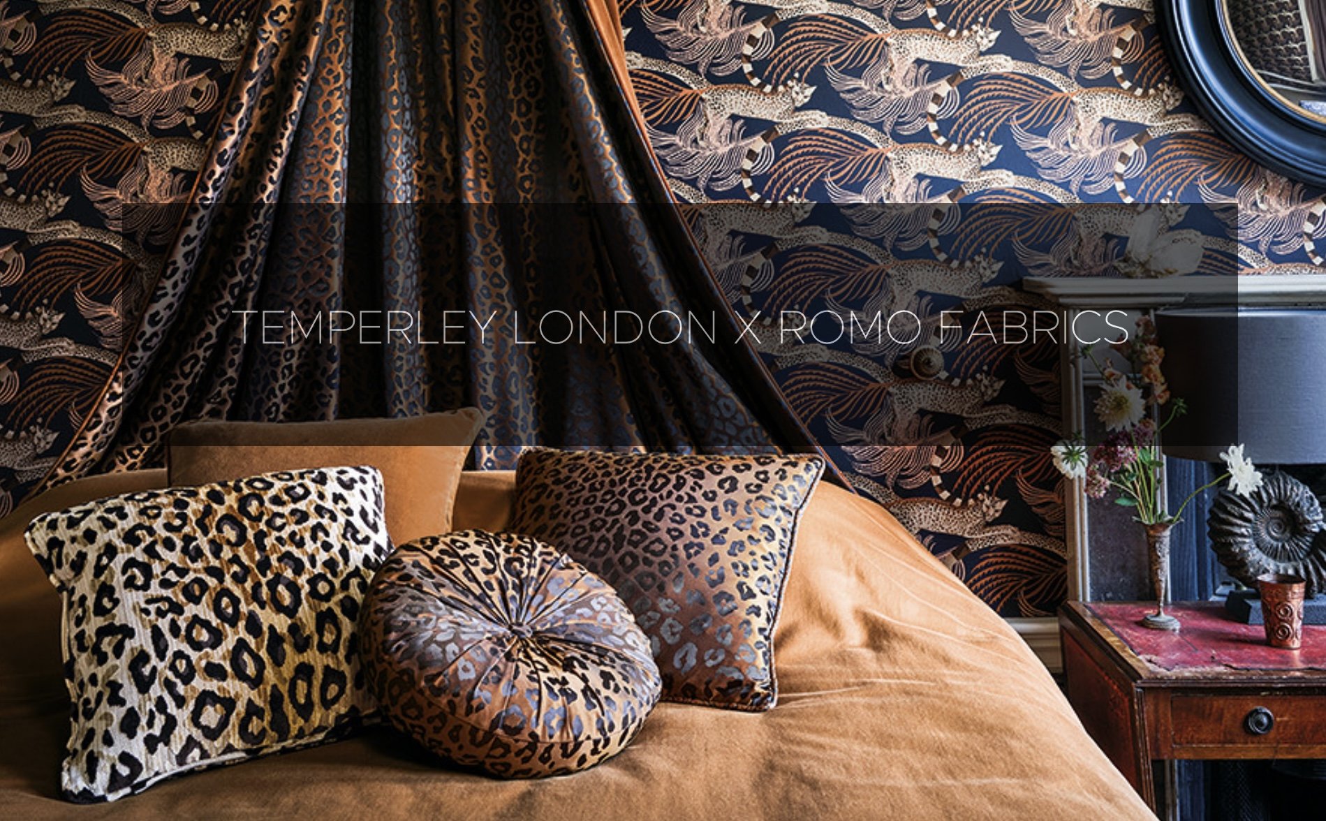 TEMPERLEY LONDON X ROMO FABRICS