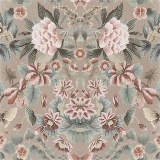 IKEBANA DAMASK GILVER | DESIGNERS GUILD 