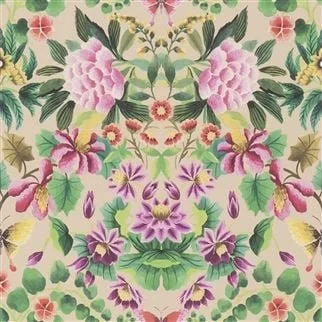 IKEBANA DAMASK FUCHSIA | DESIGNERS GUILD 