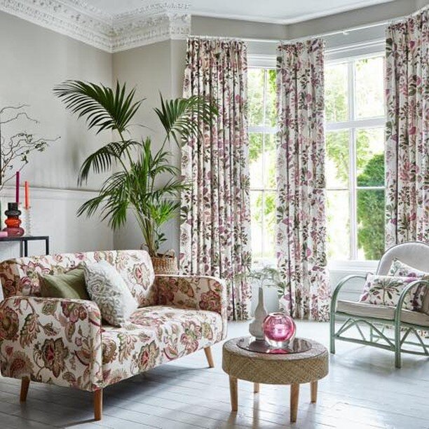 Prestigious Textiles have just released four new and exciting collections for Spring 2022 🐣🐰🌻&hellip; 
SRI LANKA &hellip; A Linen-look collection of Jacobean Florals and stylish trees bursting  with colour and style.
PERSPECTIVE &hellip; Statement