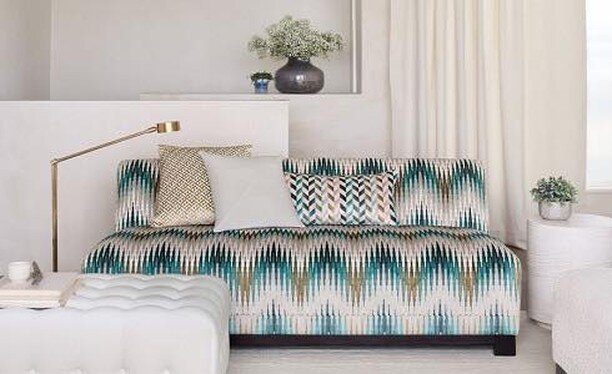 Bold, graphic and luxurious, Katori by Romo presents a wonderfully colourful, decorative collection of tactile upholstery velvets.

Offering a catalogue of pattern, cut and uncut &eacute;pingl&eacute; velvets give statement geometrics, contemporary c