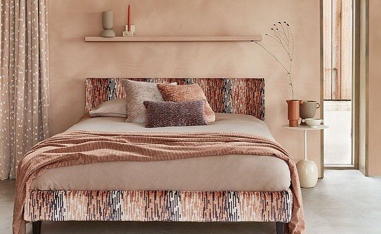 Elswyth , new for 2022 from Villa Nova &hellip; An expressive and textural velvet collection featuring a bold stripe, small-scale designs and organic, distressed textures that draw inspiration from simple mark making and experimental sketches. These 