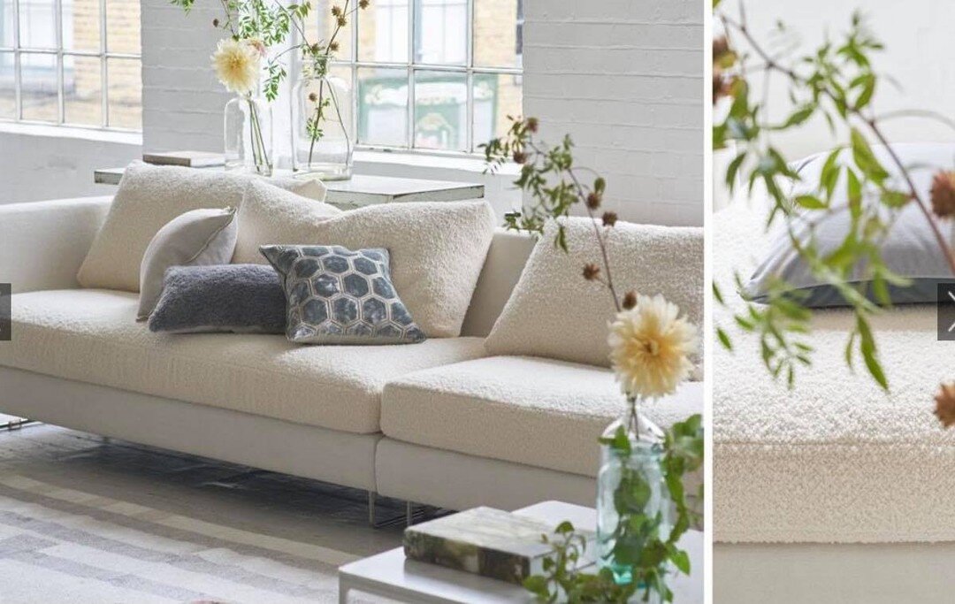 Presenting the MOSELLE LANA FABRIC COLLECTION ... by DESIGNERS GUILD... Exciting and dynamic reinventions of plush faux sheepskins, boucl&eacute;'s and soft woolly textures, 
 ... one of the new SPRING 2021 FABRIC collections  from DESIGNERS GUILD an