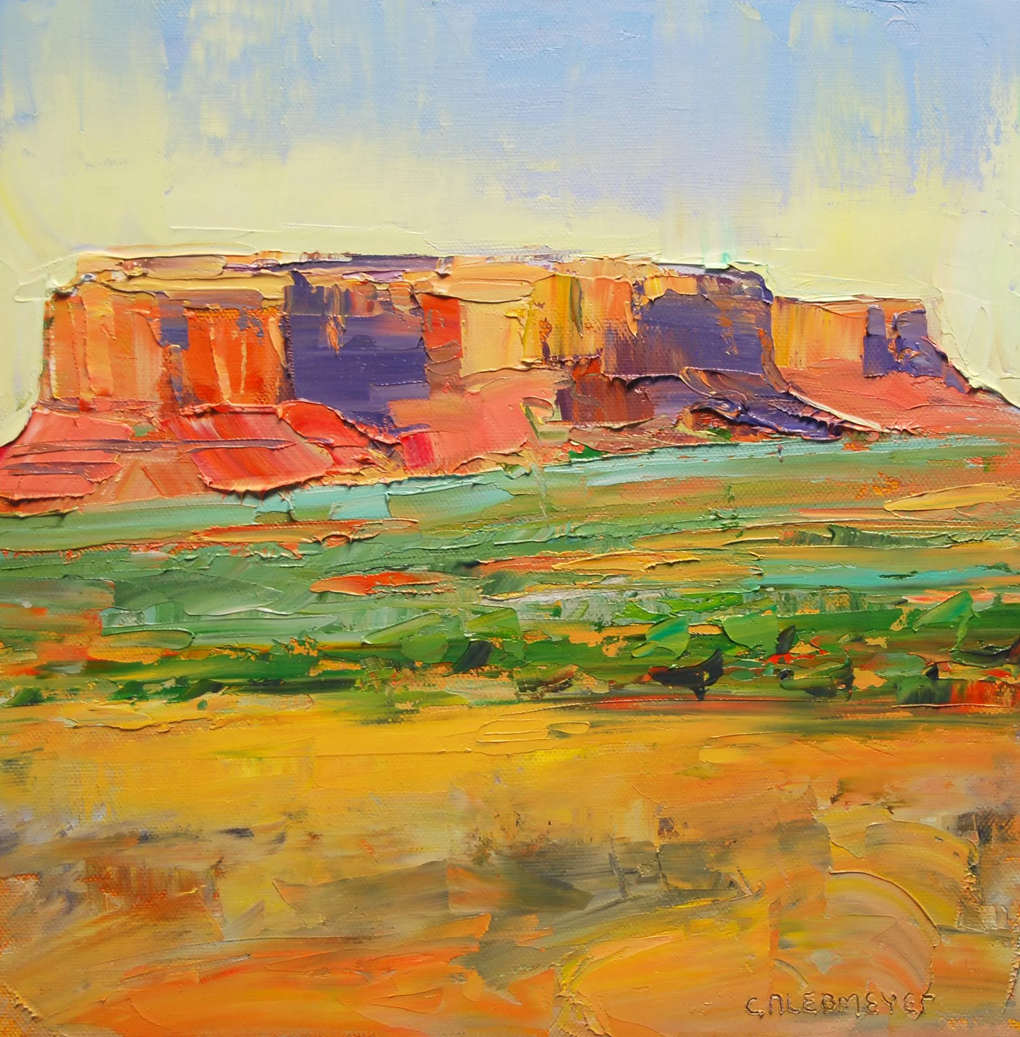 Desert Shadows (study)
