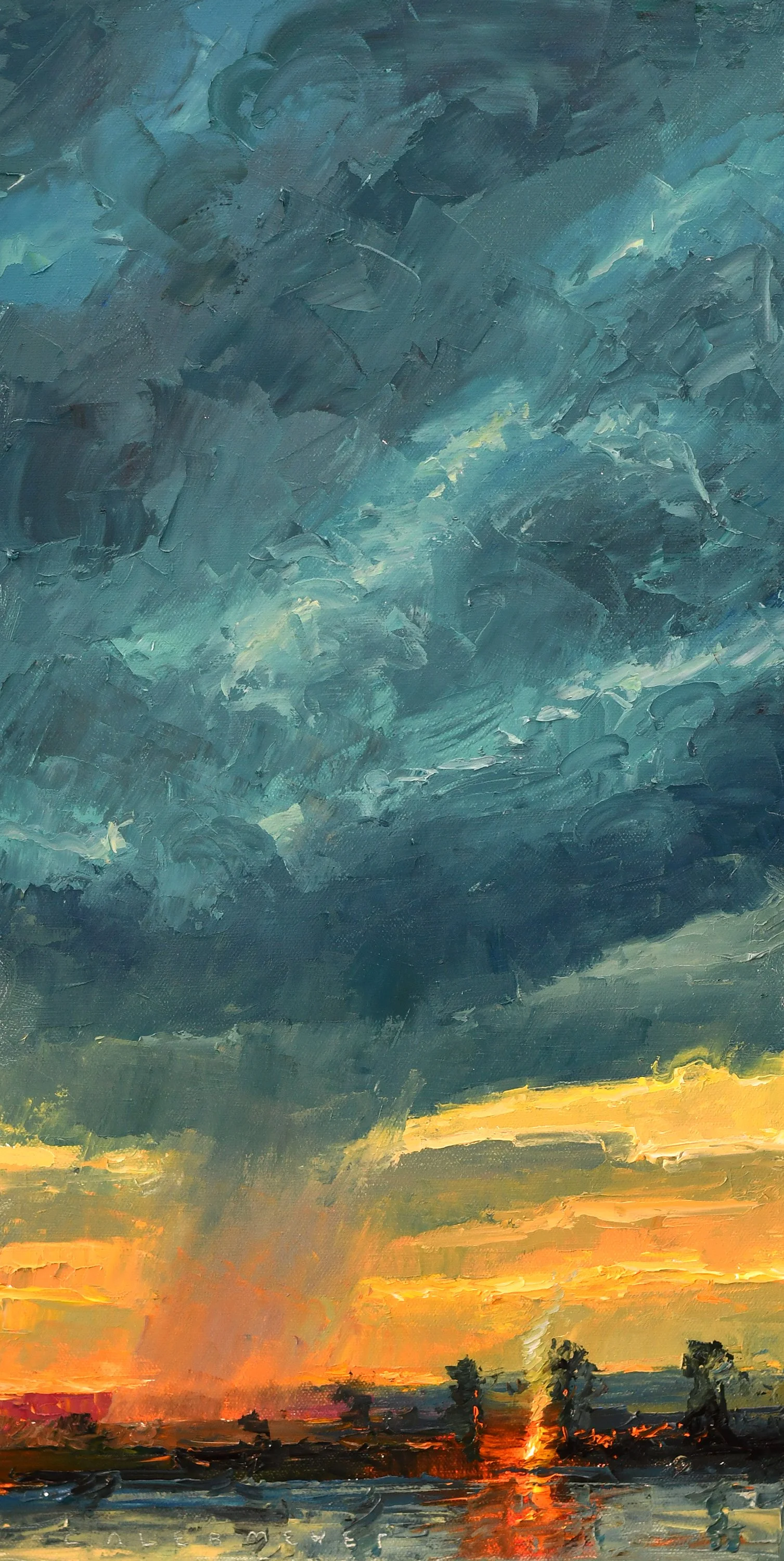 Floating Light   24×12