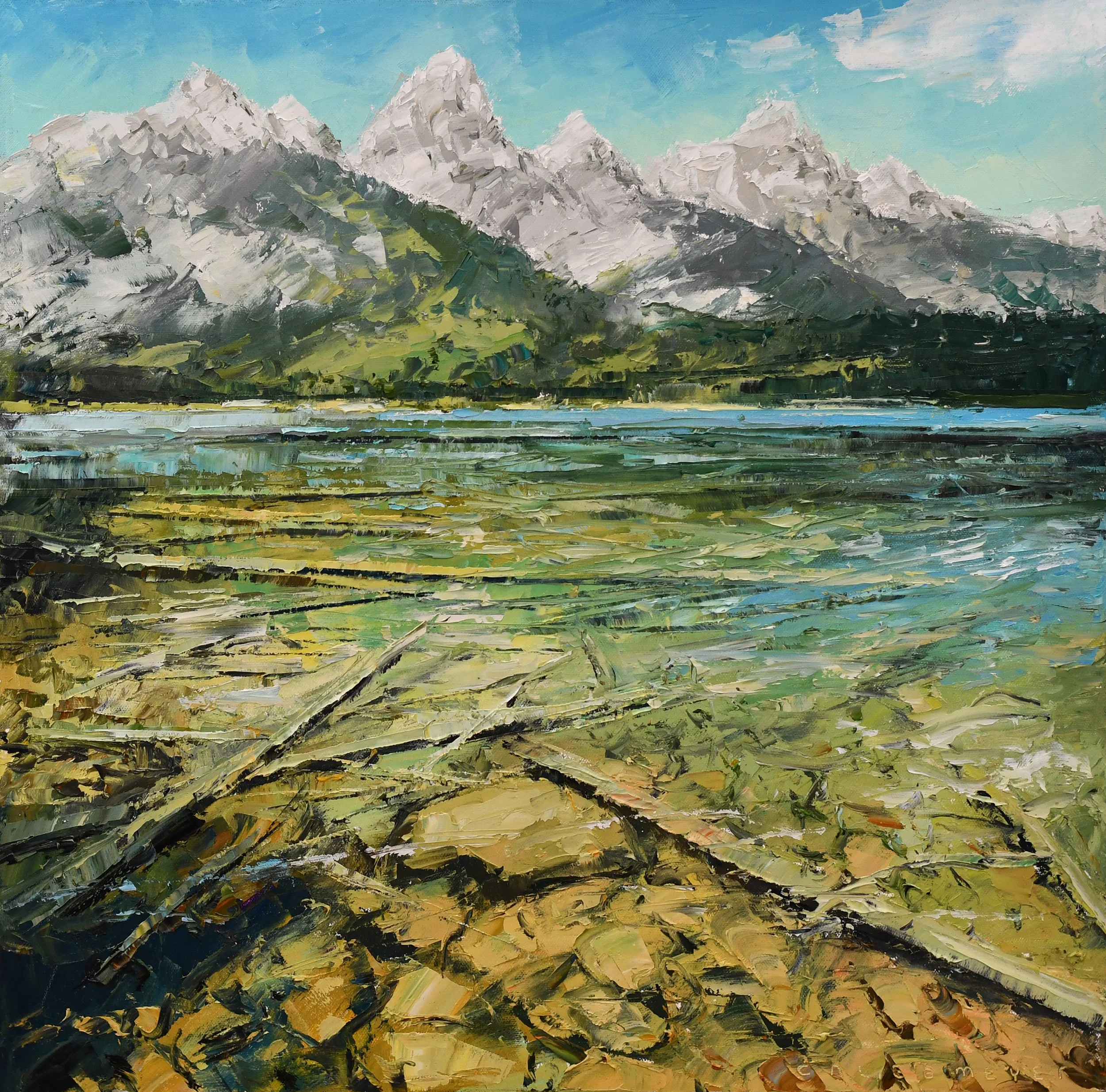 Fresh Water   24×24  Available at Gallery Wild