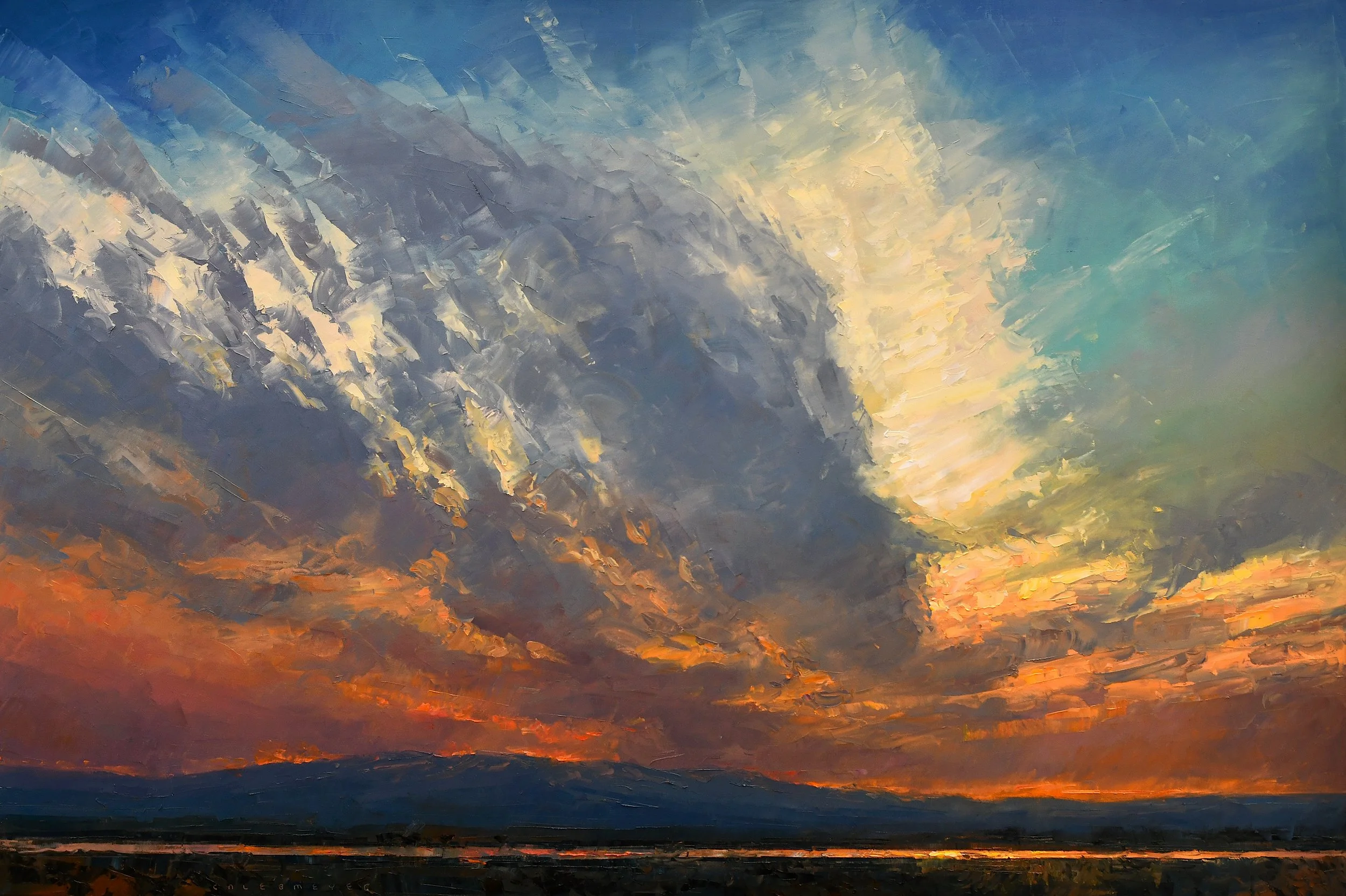 Open and Full    40×60  Available at Montana Trails Gallery