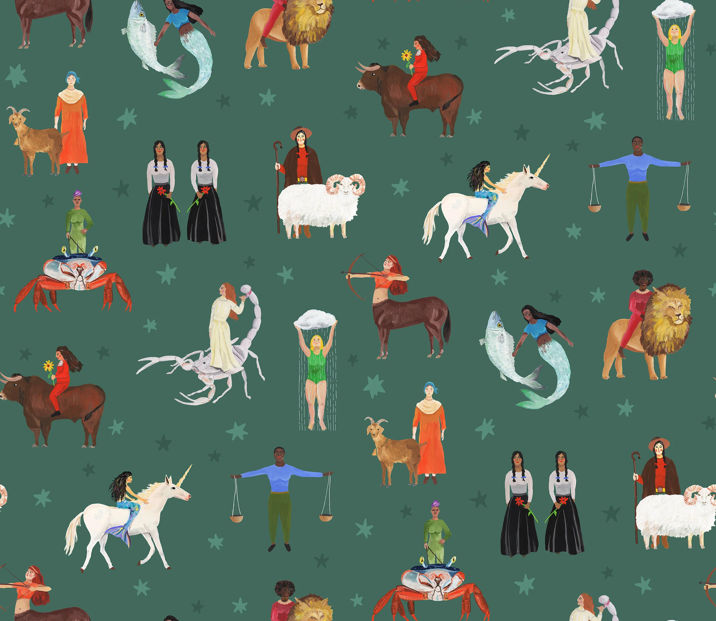 Warrior Women of the Zodiac