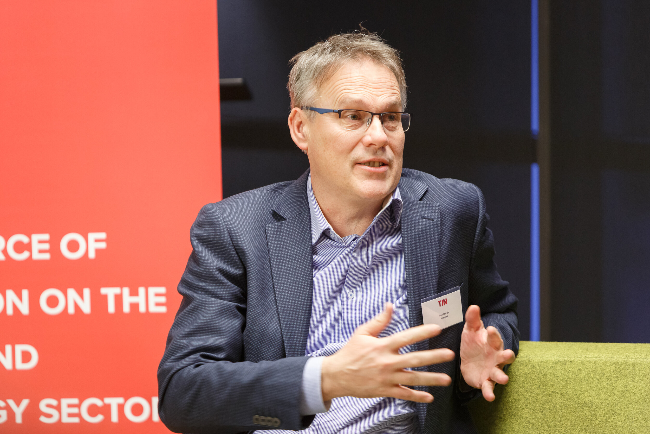 Don at TIN event colour