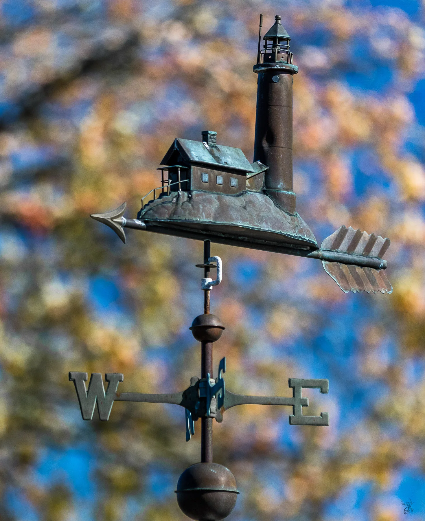 Lighthouse Weathervane