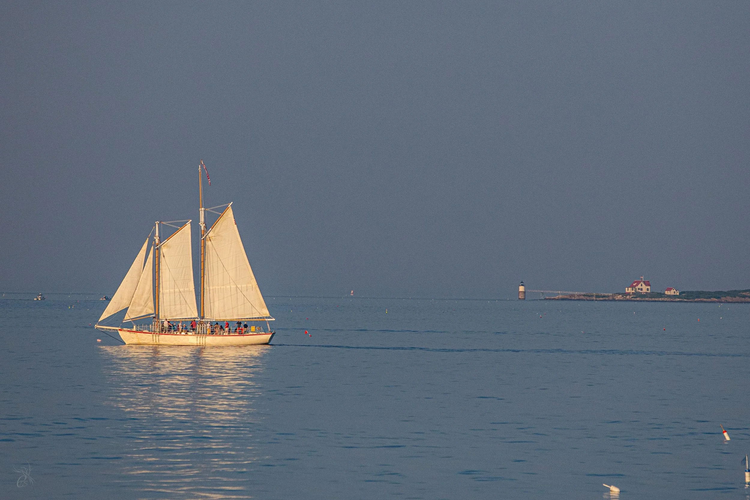Sailboat in Sun