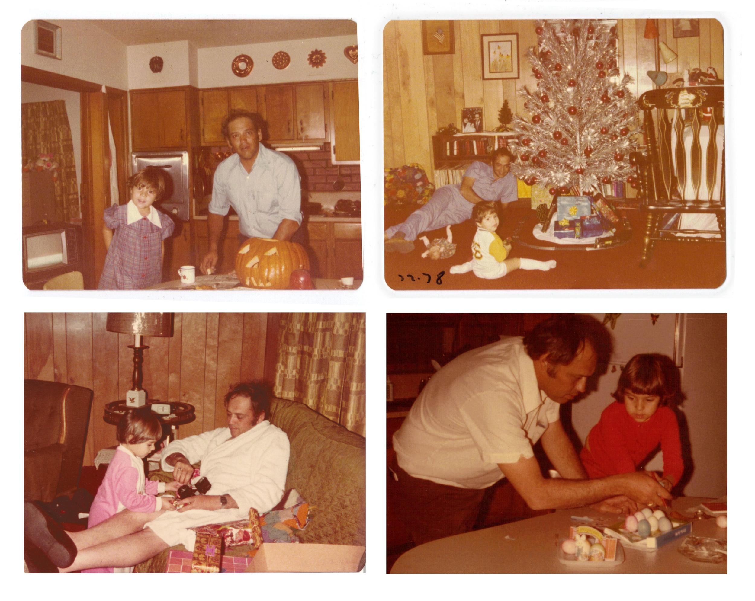 Dad and I: We still used dad's 1976 Kitchen Aid mixer. I like to thing the mixer is like an old house - storing all the memories within the walls. I find comfort in knowing every single time my dad used the mixer he was making something for my mom and I - all with love.