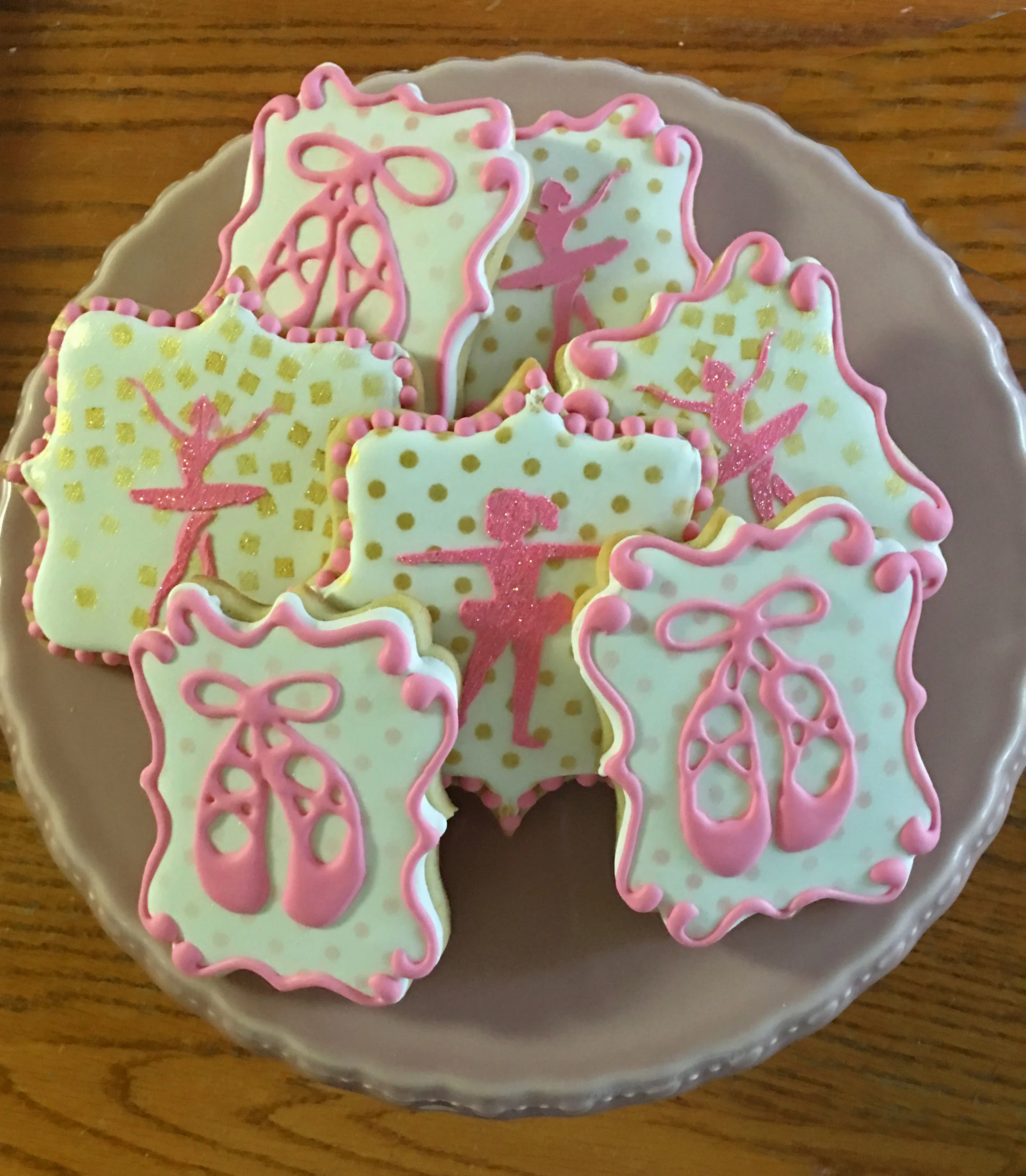 Ballet dancer Sugar cookies