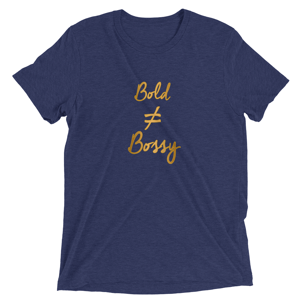 ANUNG_BOSSY_mockup_Front_Wrinkled_Navy-Triblend.png