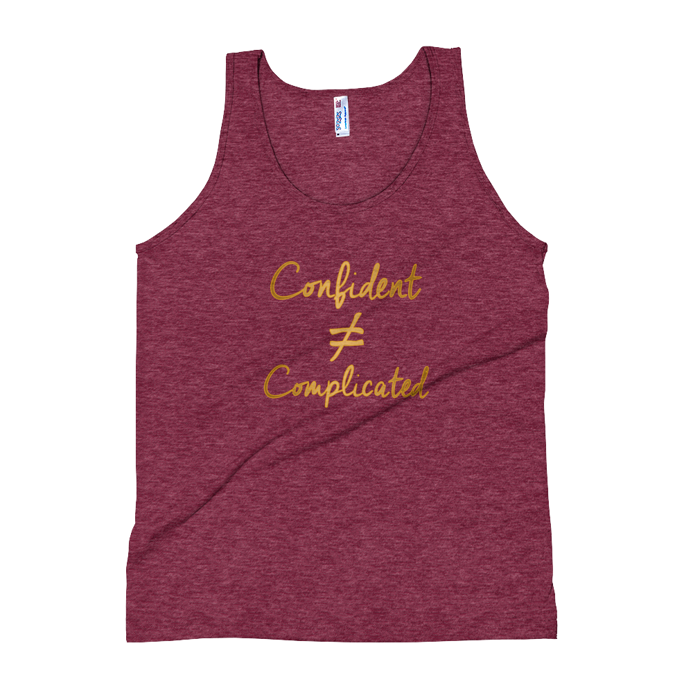 ANUNG_CONFIDENT_mockup_Front_Flat_Tri-Cranberry.png
