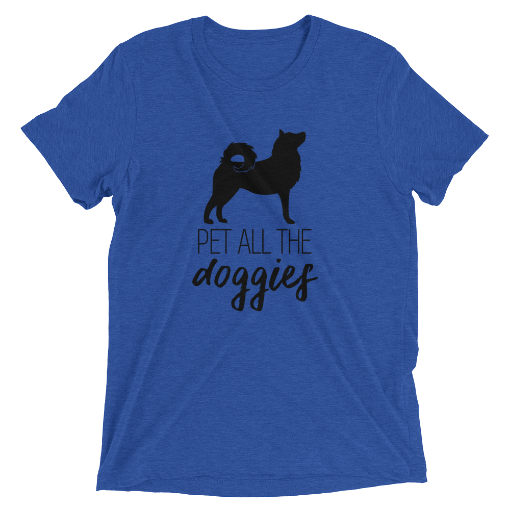 Pet-all-the-Doggies-10x12_printfile_front_mockup_Front_Wrinkled_True-Royal-Triblend.png