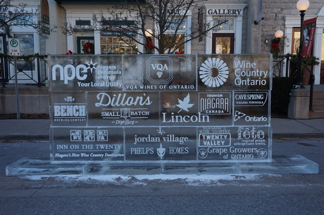 Niagara Events Winter WineFest Sponsor Wall