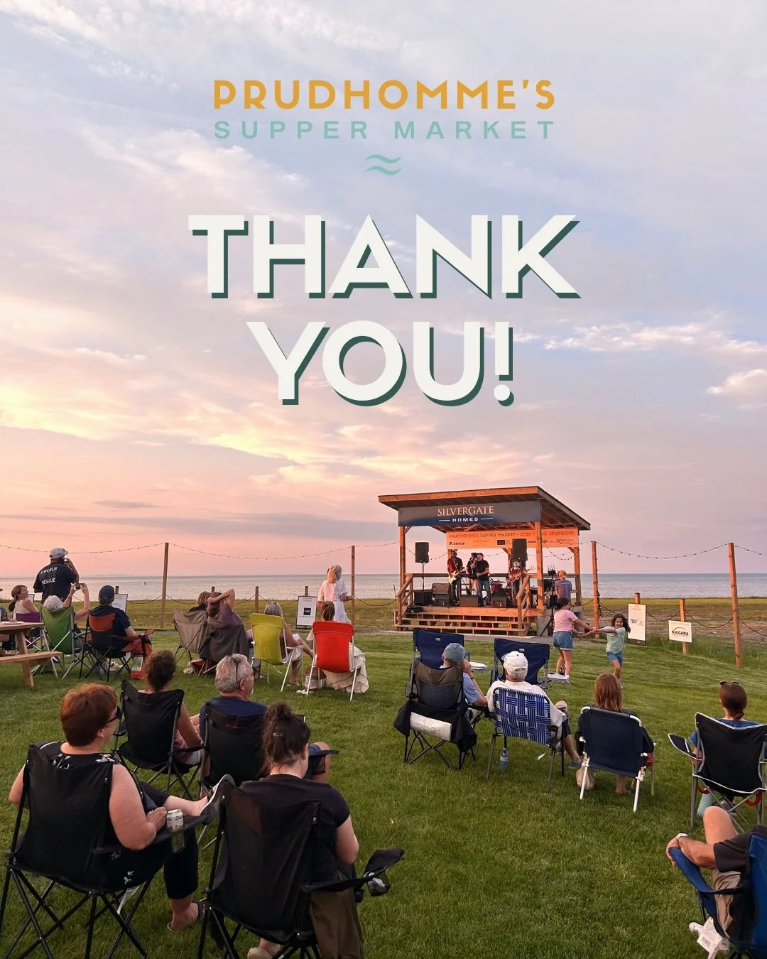 It&rsquo;s hard to believe that premiere season of Prudhomme&rsquo;s Supper Market has come to an end. This summer has really flown by! 😩

To all of the guests, food vendors, sponsors, artisans, bands, support staff, and community members that showe