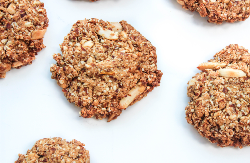 Almond Ginger Snap Cookies