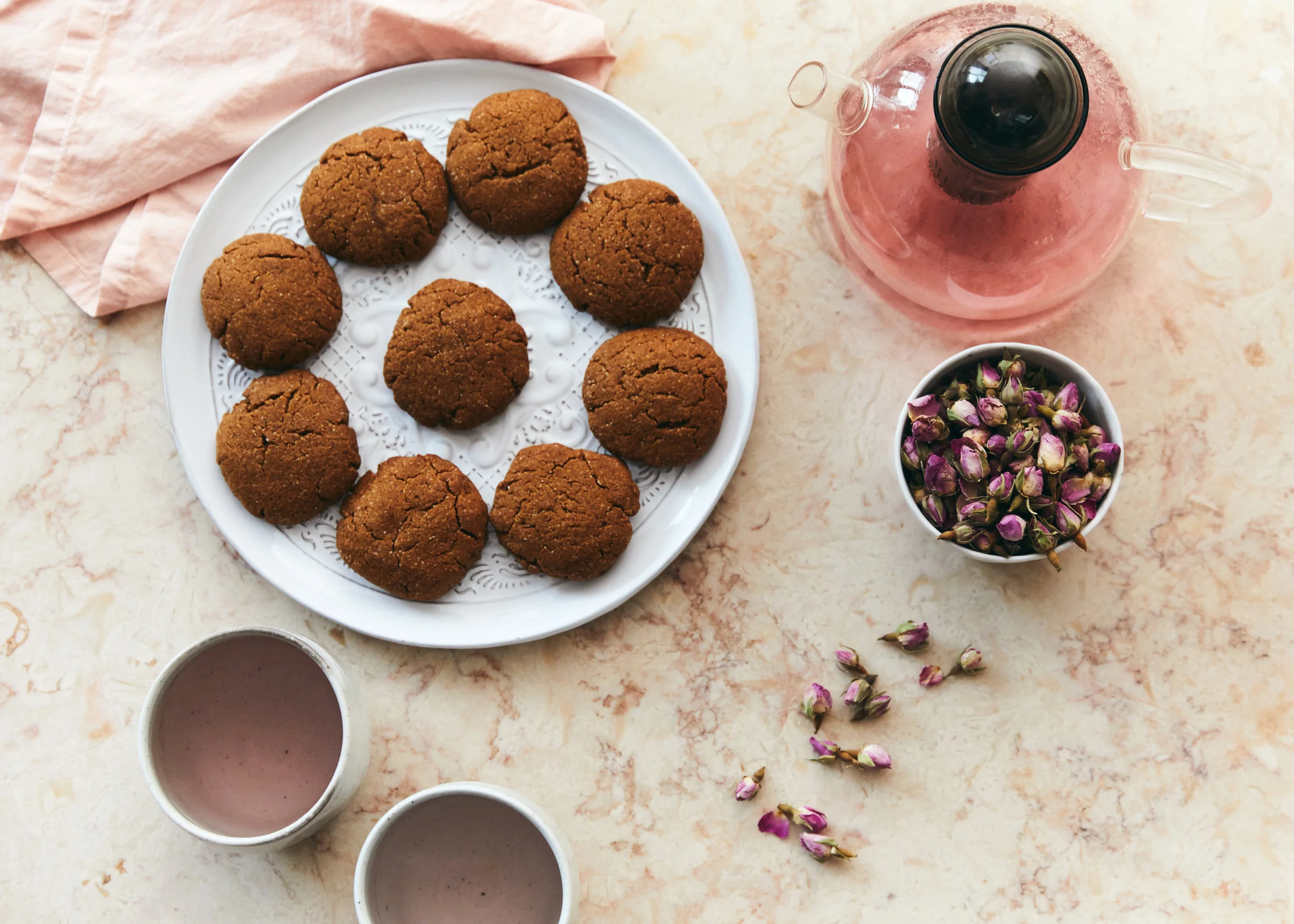 Five Spice Gingersnap Cookies