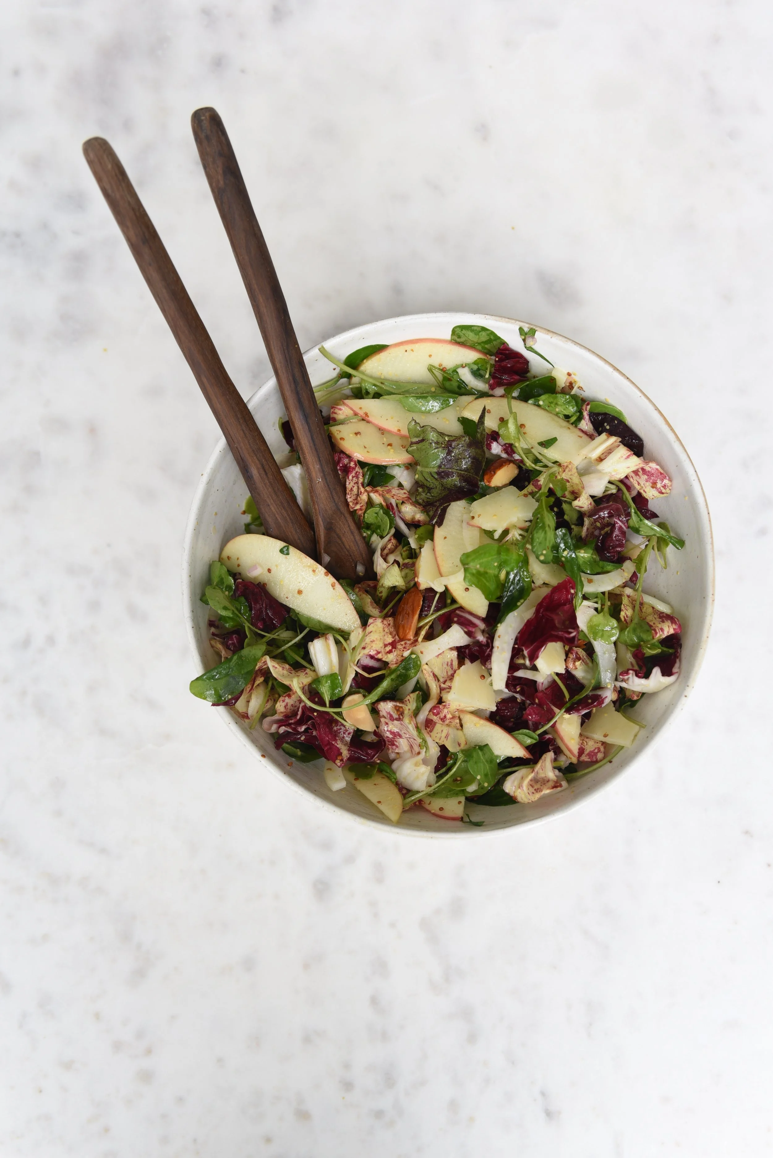Radicchio &amp; Shaved Apple Salad