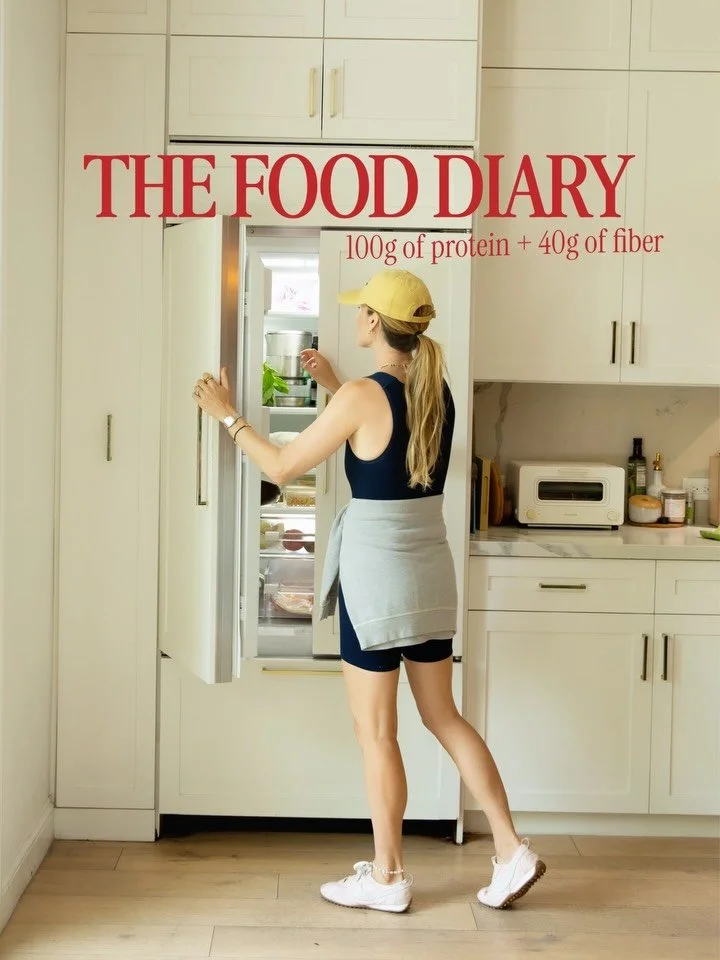 If you want to hit your nutrition goals, here&rsquo;s the most important thing to do: eat! Ideally three meals a day and a snack. 

This is not a &ldquo;what I eat in a day,&rdquo; it&rsquo;s an example of how I meet my protein and fiber goals (your 