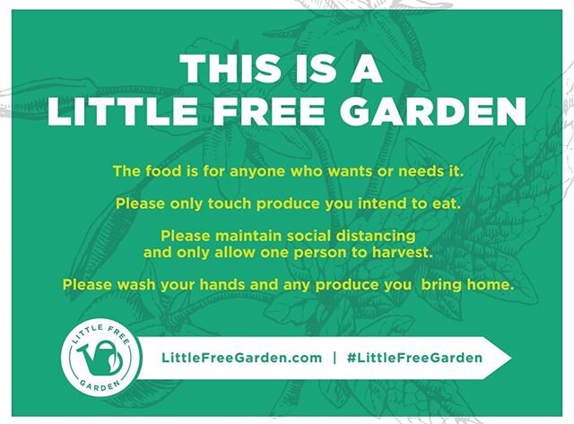 Wondering if or how COVID-19 impacts our #LittleFreeGarden project? 🤔🌱 Read our official announcement! [link in bio] #foodofthenorth