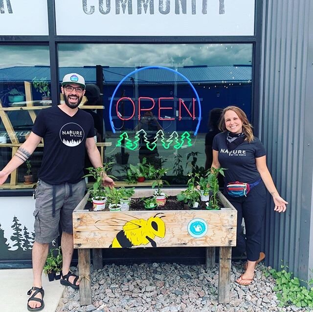 #LittleFreeGarden no. 107 has officially been adopted by our friends at @natureofthenorth_fm! 🥳

We're excited to see this beautiful garden find a home with an organization committed to bettering our community through outdoor adventures 🏔🐝🌶 Stop 