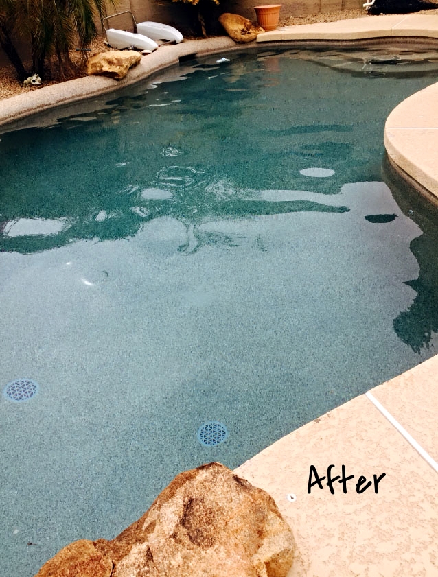 After cleaning