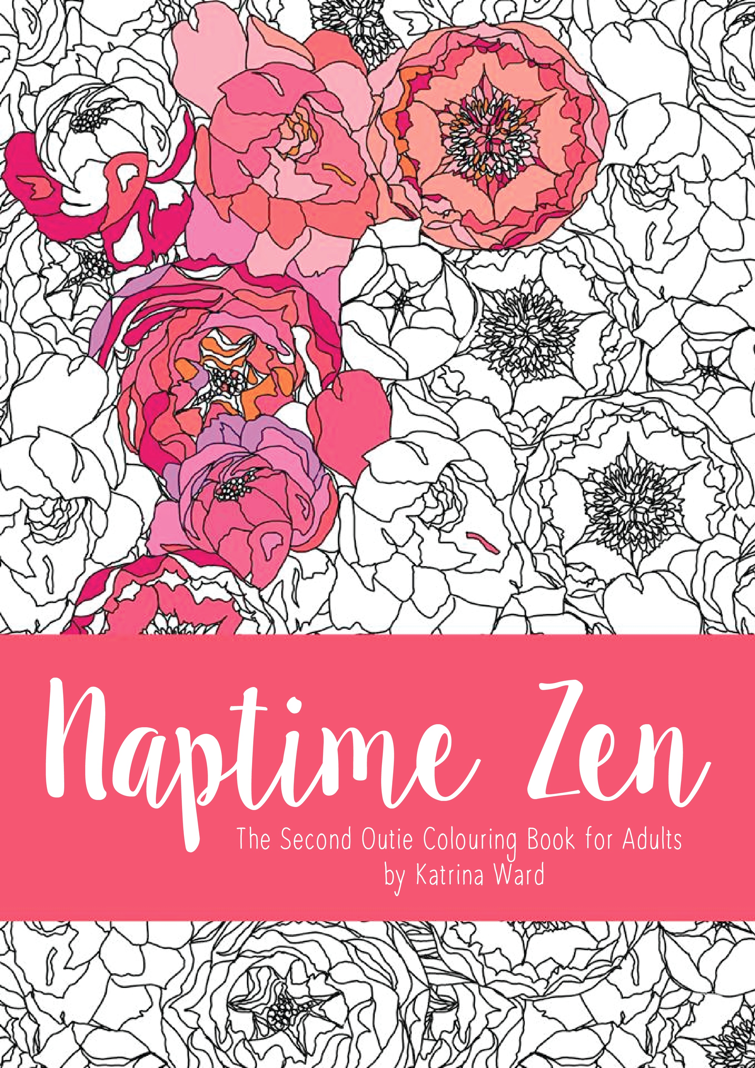 Happily, my first colouring book was nicely put together and I was able to release a second one with added loveliness like nicer paper, perforations, singe-sided printing and a thicker/glossier cover.