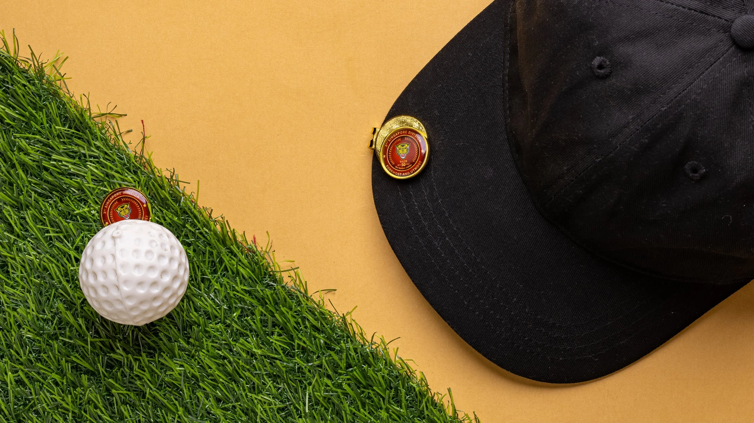 Lifestyle Networks - Epoxy Golf Marker with magnetic clip