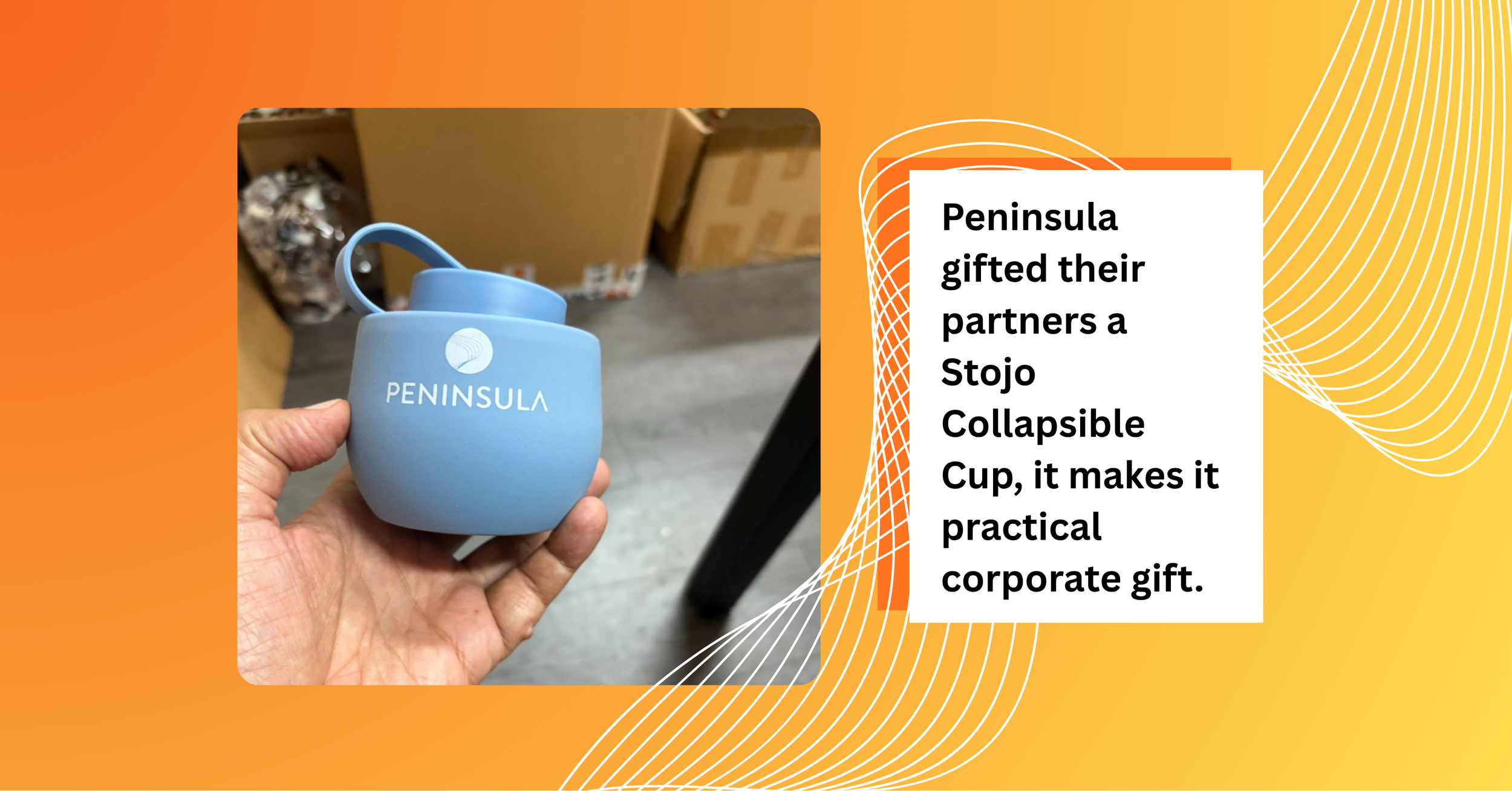 Corporate gifting Singapore, collapsible bottle gift