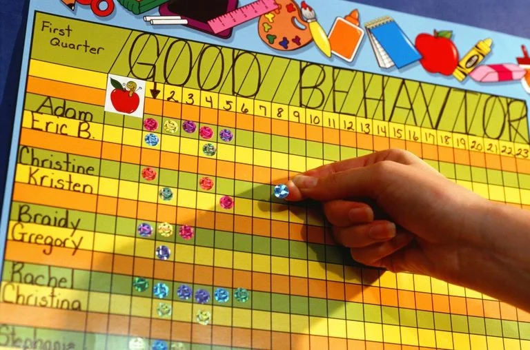 Classroom Reward Sticker Sheet Image via Thought Co