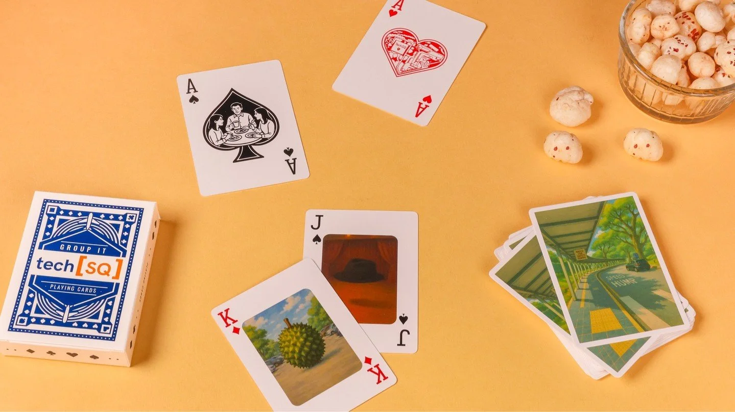 Deal your brand into every conversation🃏
Singapore Airlines (TechSQ) did it right, they turned custom playing cards that turn game night into brand night. 
From client gifting to air time, this deck proves your brand doesn’t need to shout to b