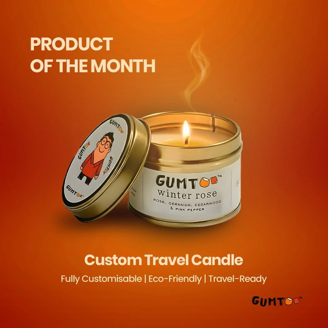 Who said burning can&rsquo;t be good for business😉
Custom travel candles that carry your logo, your scent, your story.
#Candles #BrandedMerch #CorporateGifting #CreativeBranding #B2BMarketing #EcoFriendlyMerch