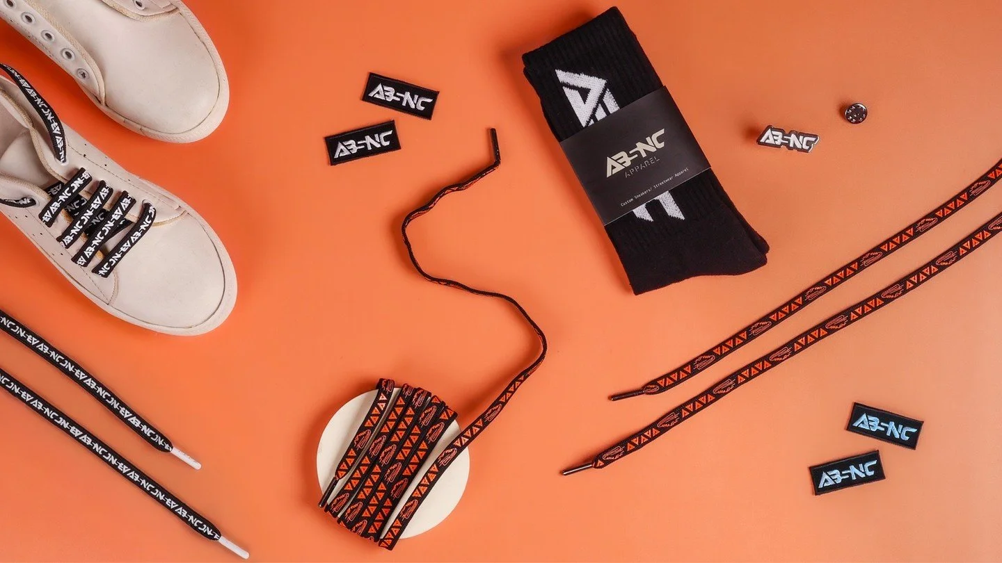 Details that define the drop &amp; customisation meets streetwear culture 😎✨

Custom sneakers and streetwear essentials by AB-NC APPAREL, built around identity.

#customsneakers #streetwearapparel
#brandmerch #custommerch #b2bbranding #corporategift