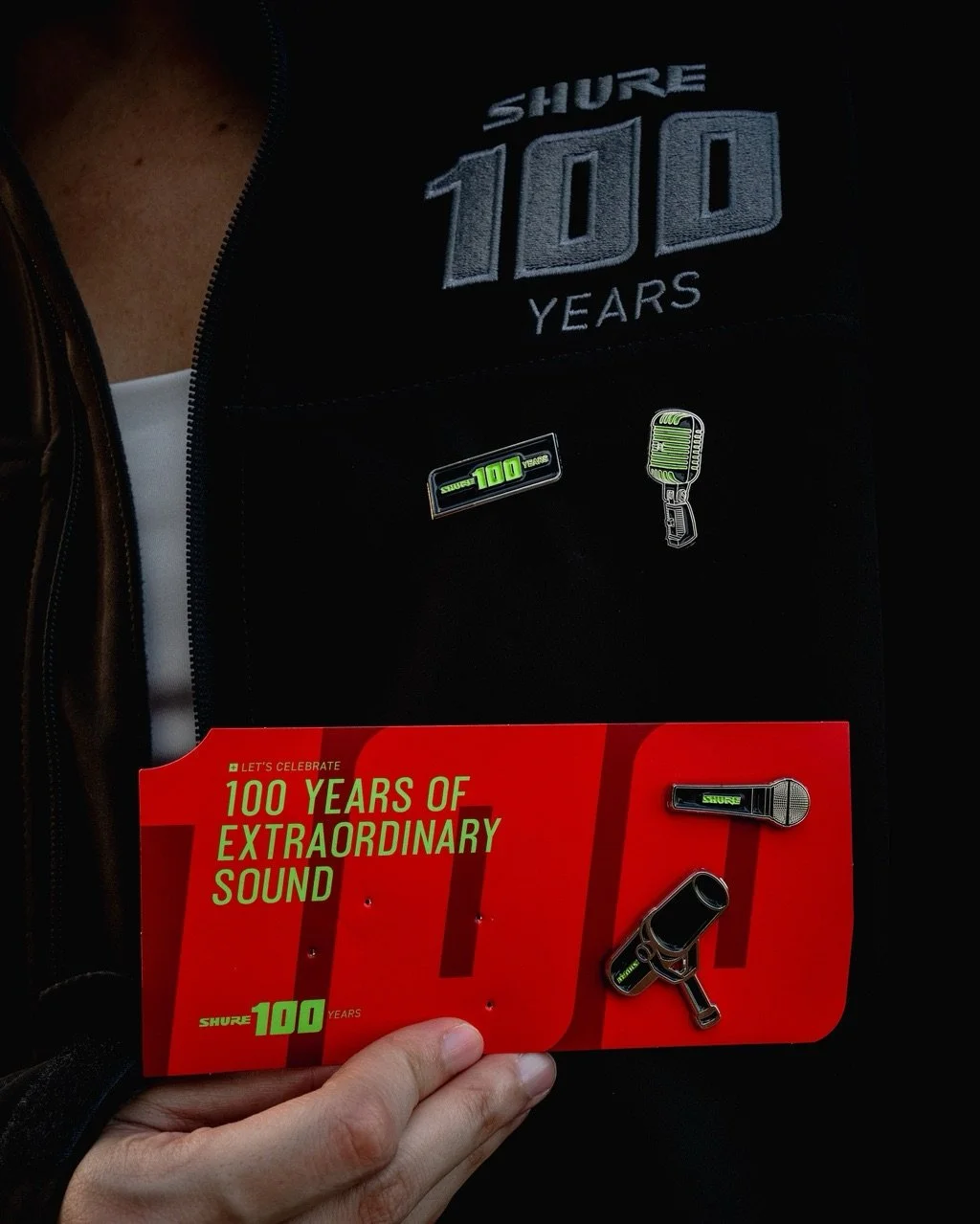 A century of sound. Captured in a pin. 

100 years isn&rsquo;t a milestone. It&rsquo;s a legacy you can hold ✨

(Brand recall, Visual identity, Office culture, Brand, Marketing, Employer branding, Corporate gifting, wearable branding, Brand moments)