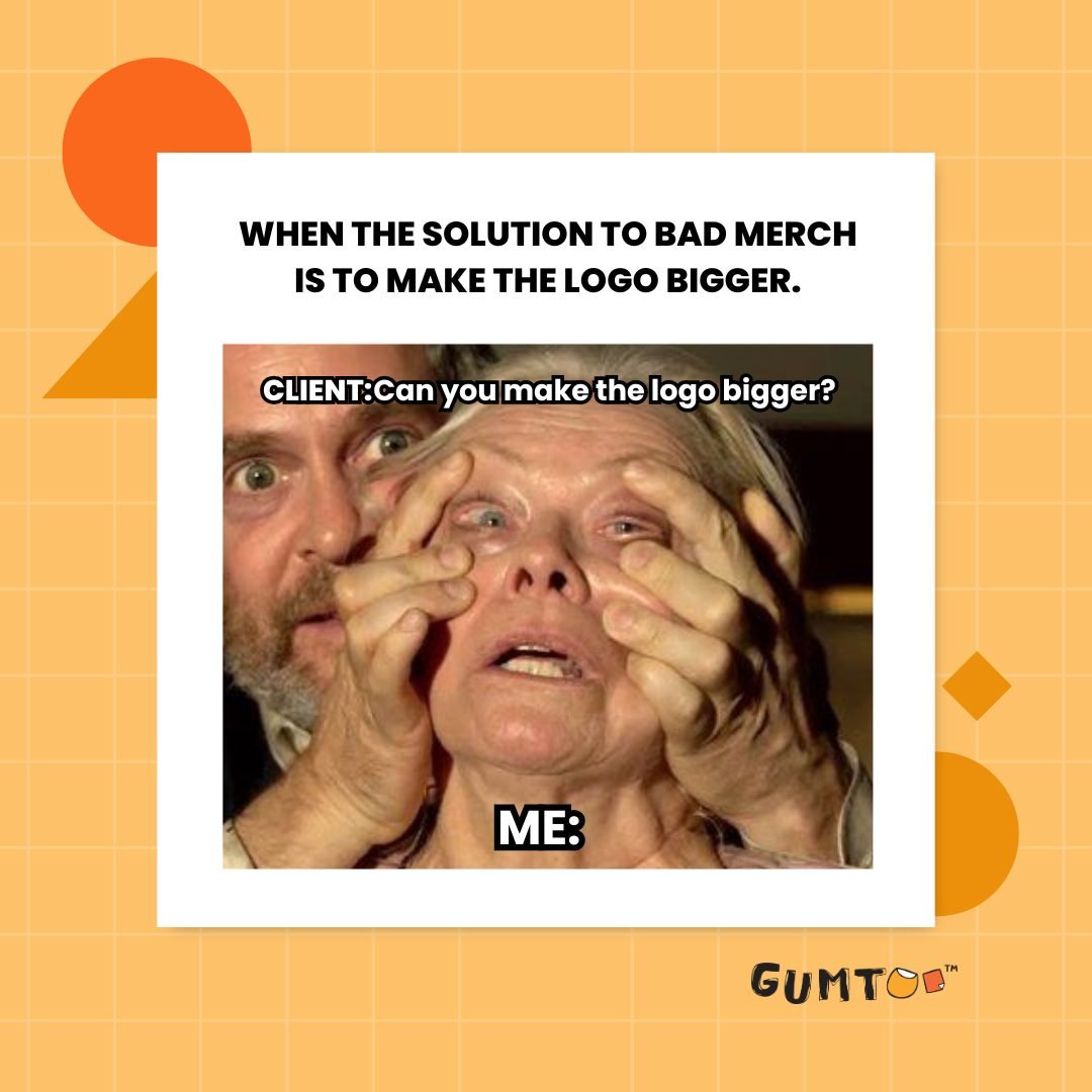 Cheap product screams logo while minimal premium product gives subtle branding. Visibility doesn&rsquo;t equal memorability. 
#badmerch #badstrategy #cheapmerch #premiummerch #promotionalproducts