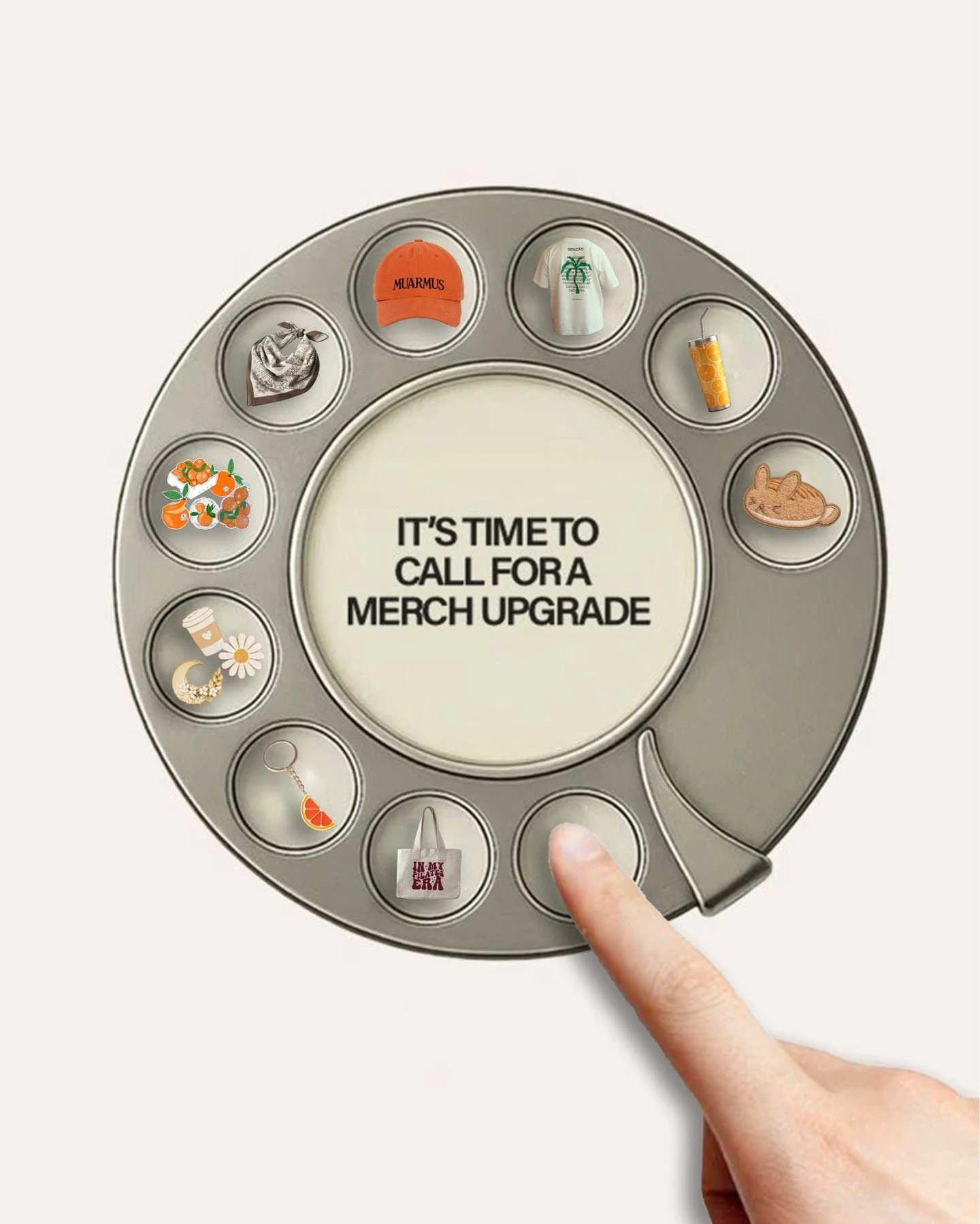 Ring ring, your brand&rsquo;s merch upgrade is calling.📞✨

Ready to dial in your next merch moments ☎️

Because we're ready to pick up on great merch for brand events, brand experience, branded merchandise, custom branded merch, fashion, and so much