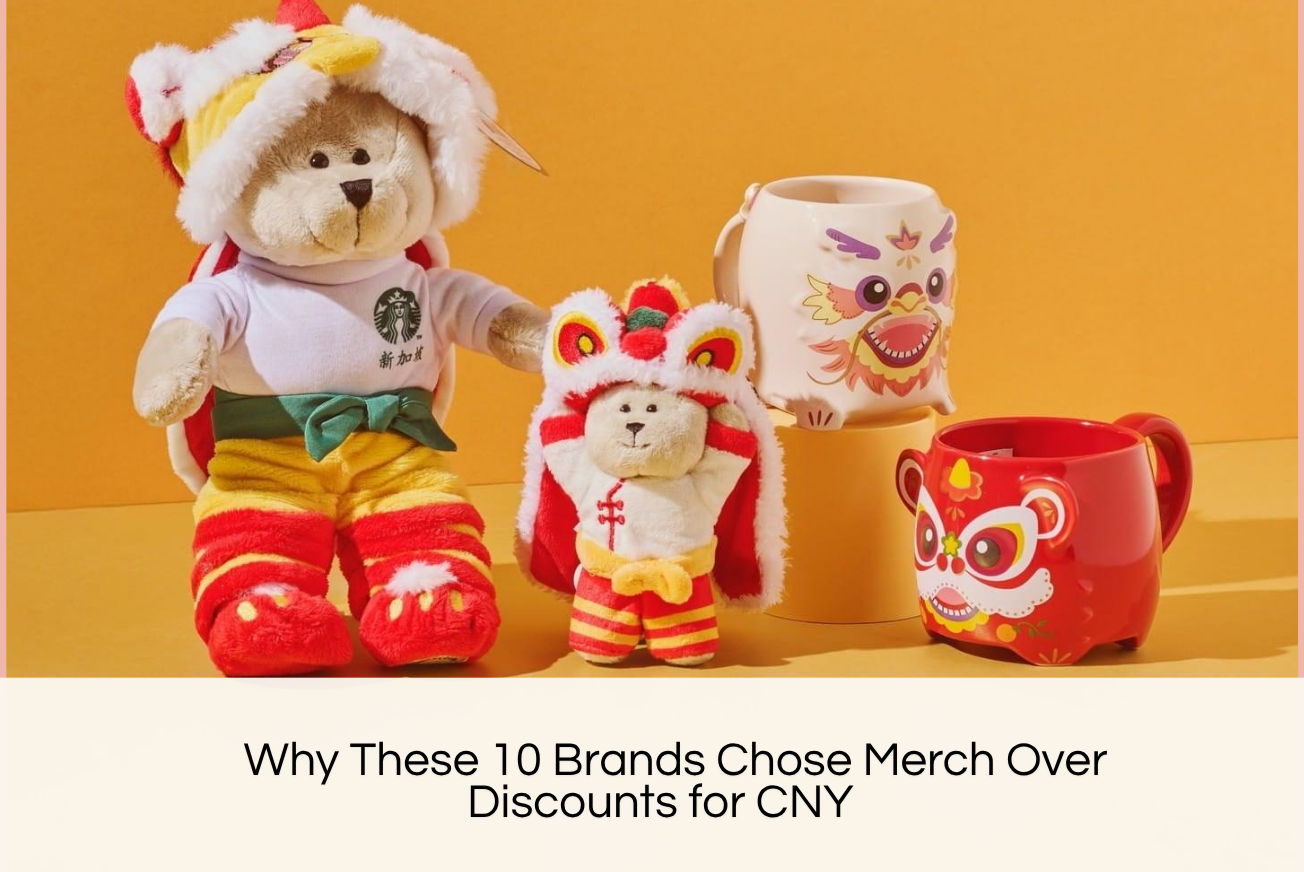 Why These 10 Brands Chose Merch Over Discounts for CNY