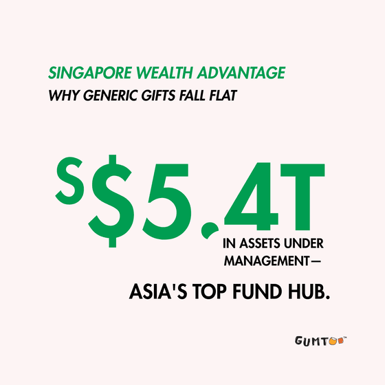 Luxury corporate gifts Singapore, wealth hub overview