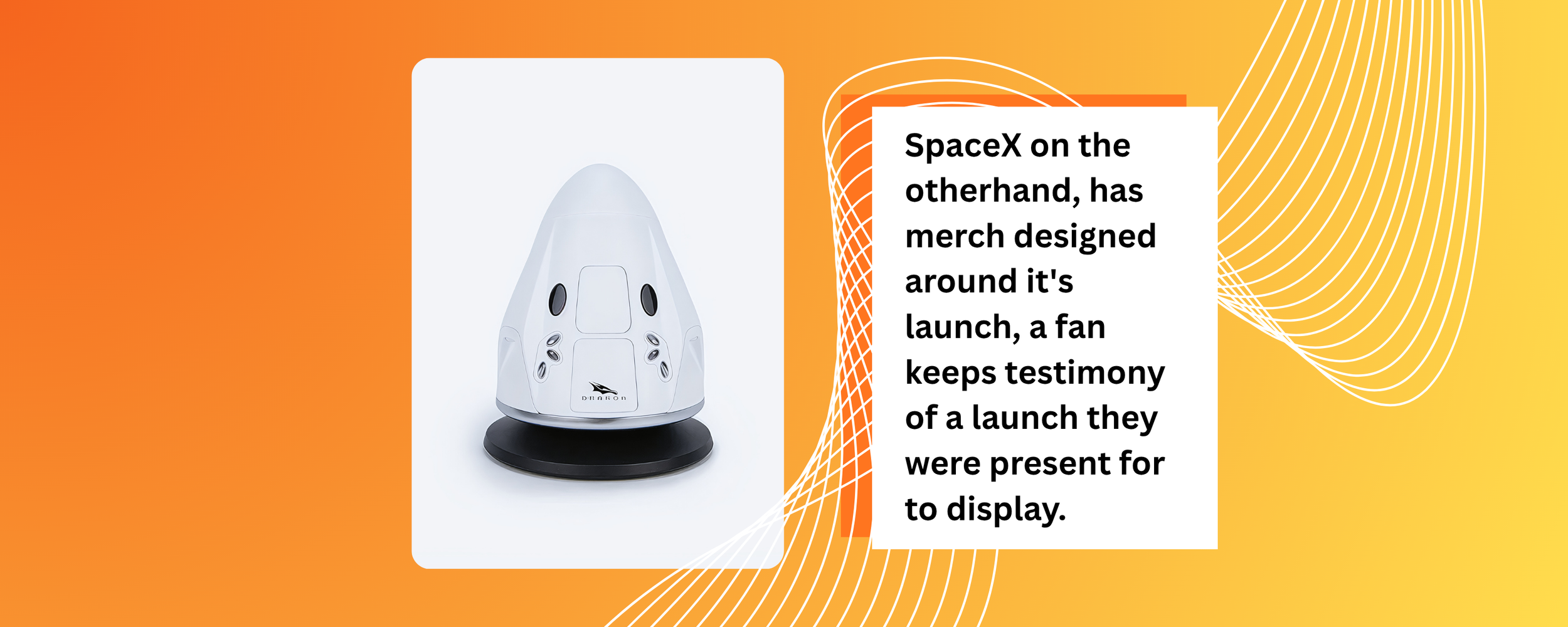 SpaceX tech company merch store ideas – custom branded promotional products Singapore