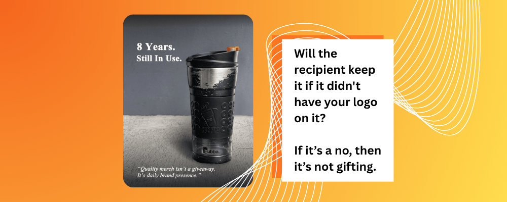 A meaningful mug as a quality corporate gift in Singapore — less is more in branded merchandise trends