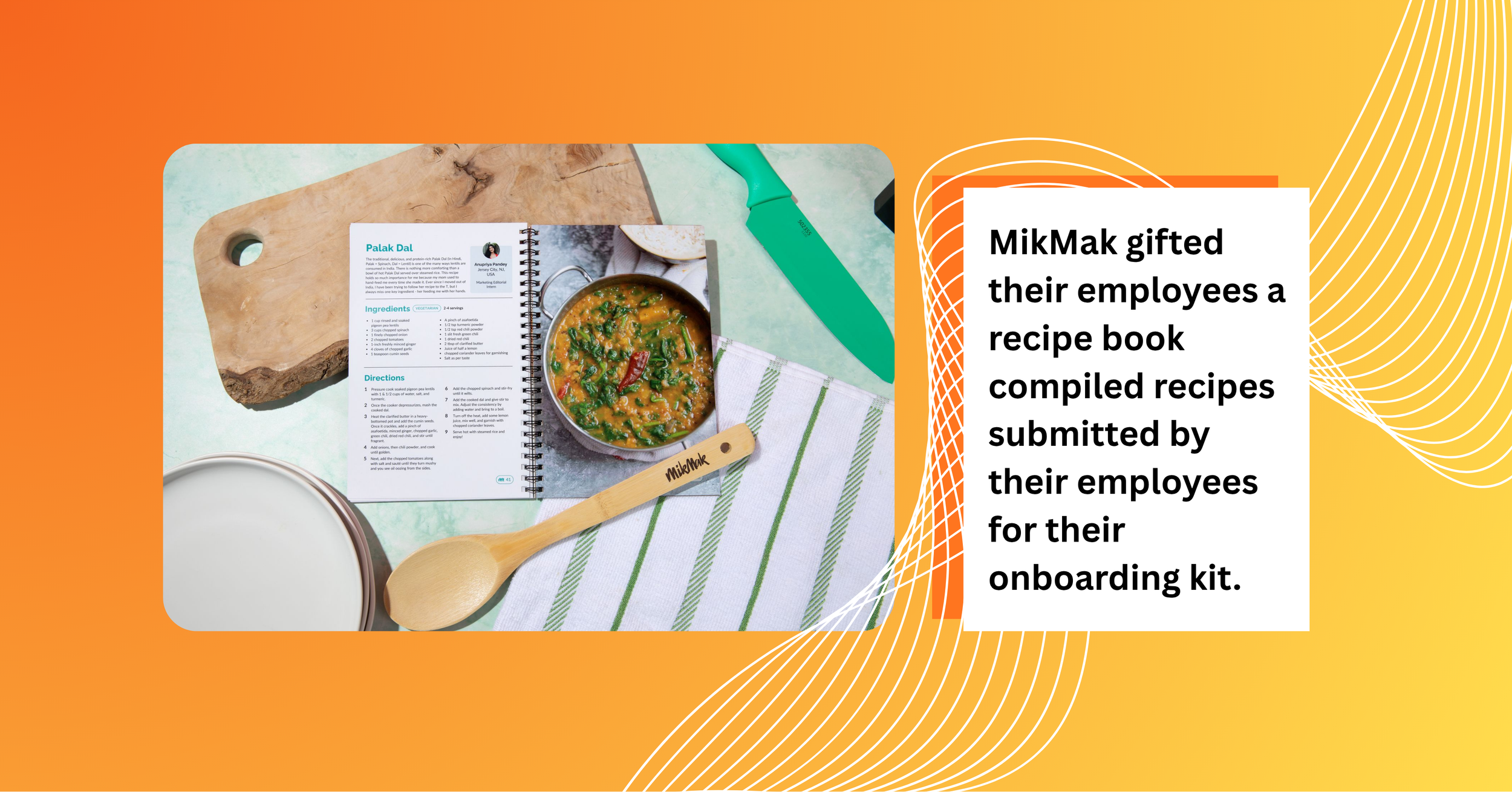 Corporate gifts for banks Singapore, MikMak recipe book gift