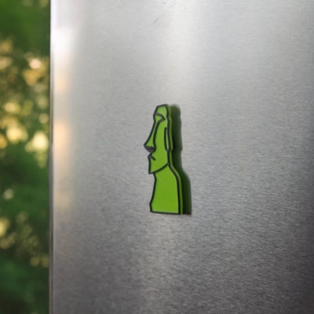 Ziddi Prints -“Ziddi Life”- Premium Fridge Magnet – Bold, Functional, and Eco-Friendly