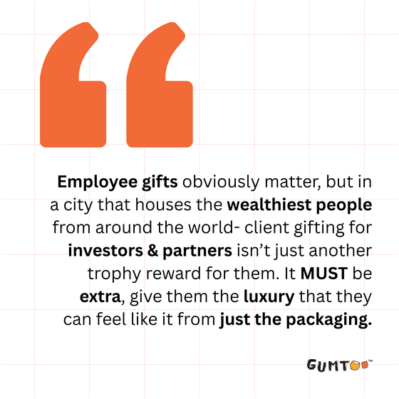 VIP corporate gifts Singapore, memory over cost