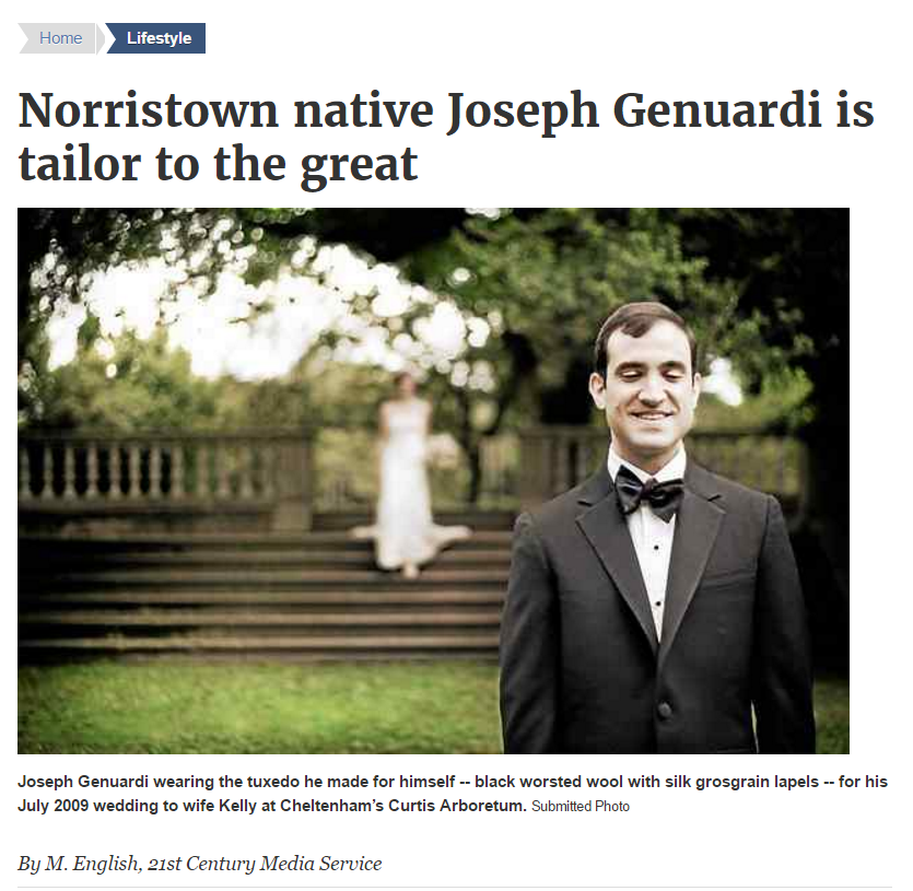 Norristown native Joseph Genuardi is tailor to the great -Times Herald